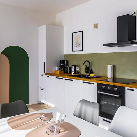 Design Elboase-zentral-parkplatz-waschmaschine-2 Separate Schlafplaetze Апартаменты Пирна